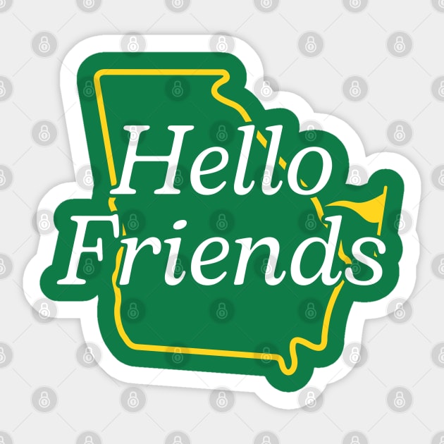 Hello Friends Sticker by Tebird